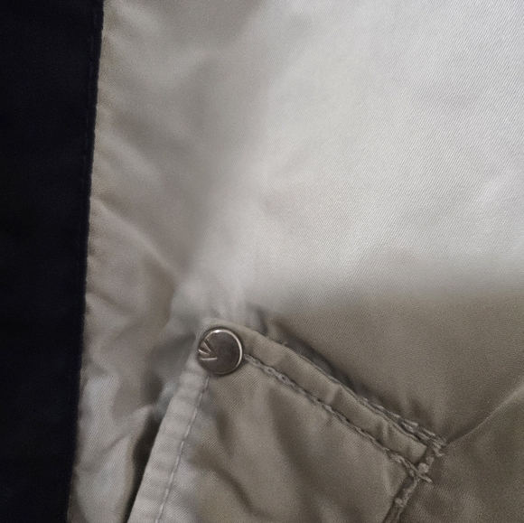 Energie Nylon Medium Bomber Fall/winter Jacket White Brown Blue Designer… - Picture 10 of 15